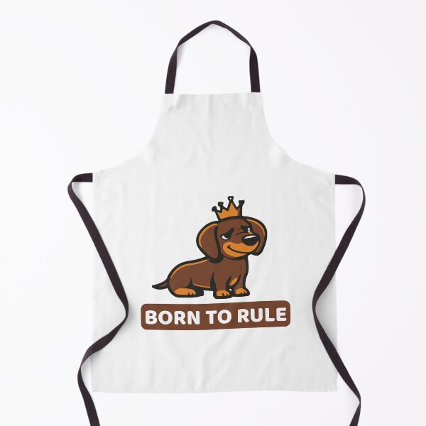 Item preview, Born to Rule – Funny Dachshund Crown Shirt for Doxie Lovers designed and sold by EvolvCustoms.