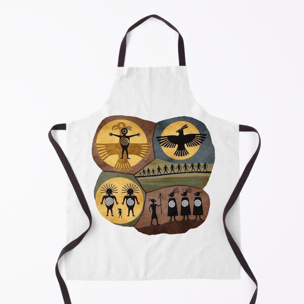 Item preview, Indigenous Petroglyph Art Symbols and Tribal Figures designed and sold by TeeARTHY.