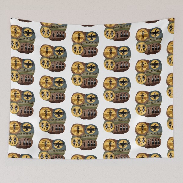 Item preview, Indigenous Petroglyph Art Symbols and Tribal Figures designed and sold by TeeARTHY.