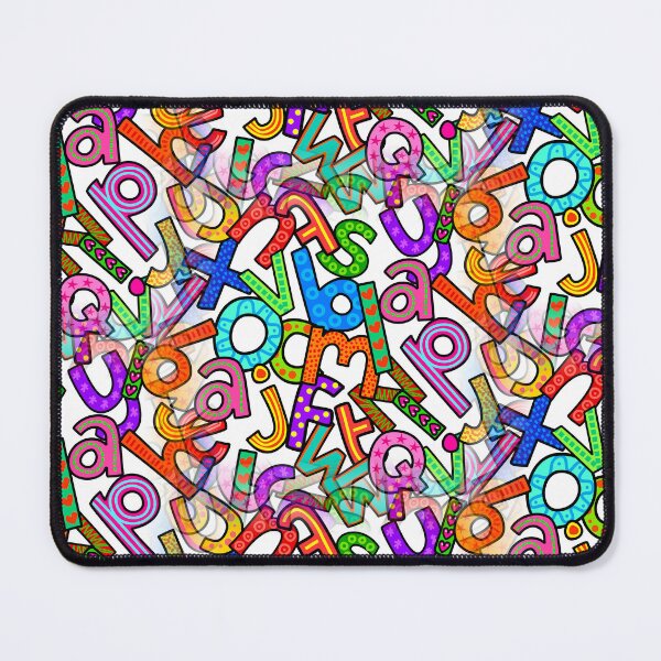 Item preview, Doodle Lowercase Alphabet Pattern designed and sold by Prawny.