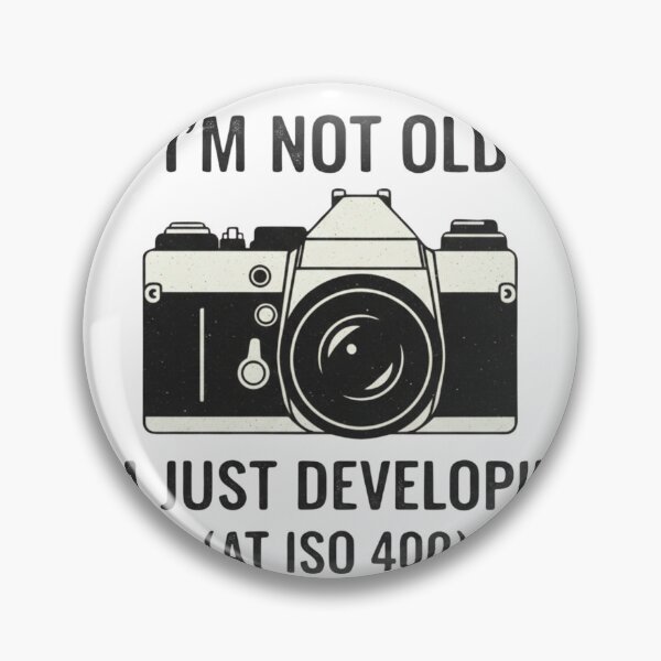 Item preview, I'm Not Old, I'm Just Developing - Funny Film Photography Quote designed and sold by vincentfz1.