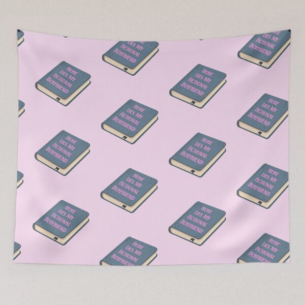 Item preview, Here Lies my Fictional Boyfriend  designed and sold by PaigePolyArt.