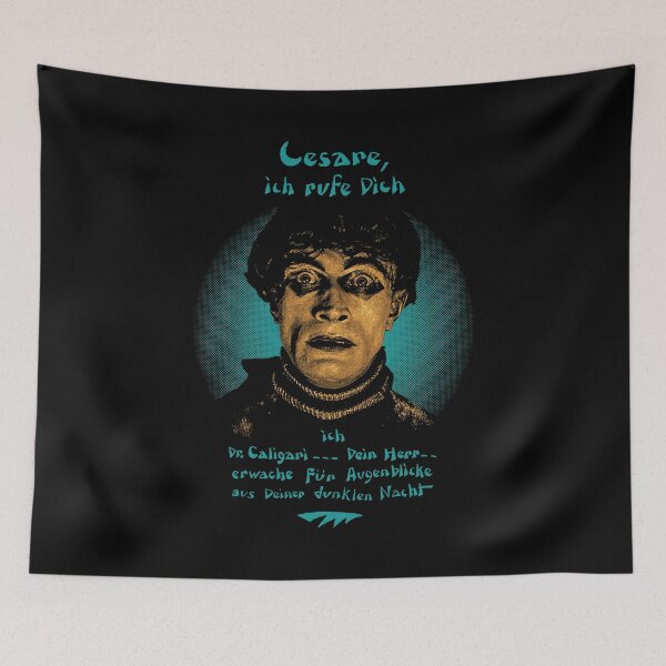 Item preview, Cesare the Somnambulist The Cabinet Of Dr. Caligari designed and sold by Power Up Prints.