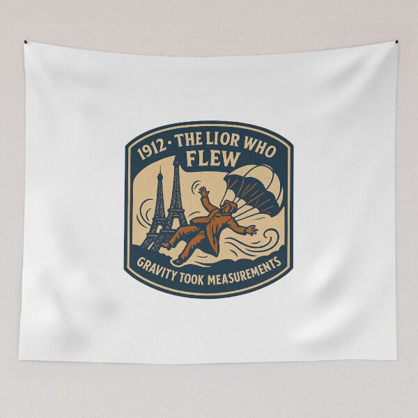 Item preview, The Lior Who Flew designed and sold by HistoriQuips.