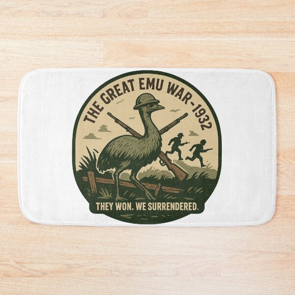 Item preview, The Great Emu War - 1932 designed and sold by HistoriQuips.