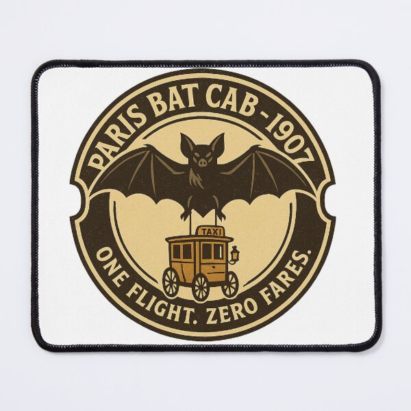 Item preview, Paris Bat Cab - 1907 designed and sold by HistoriQuips.