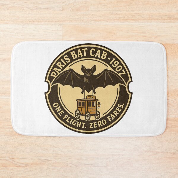 Item preview, Paris Bat Cab - 1907 designed and sold by HistoriQuips.