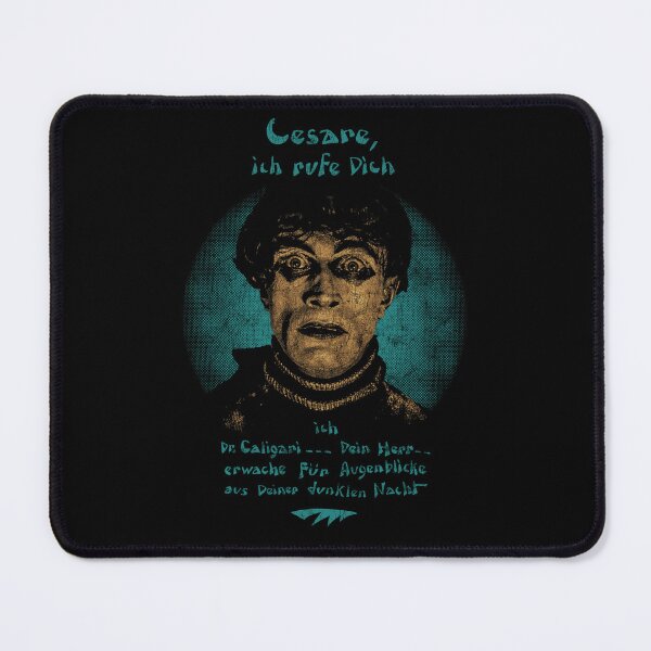 Item preview, Cesare the Somnambulist The Cabinet Of Dr. Caligari Distressed designed and sold by Power Up Prints.