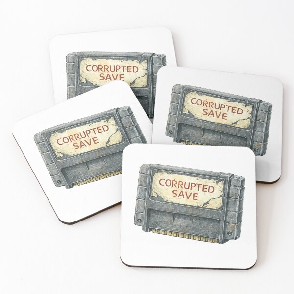 Item preview, Retro Game Cartridge – Corrupted Save Sticker Illustration designed and sold by Felixuss.