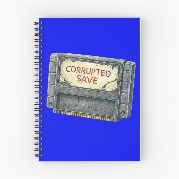 Item preview, Retro Game Cartridge – Corrupted Save Sticker Illustration designed and sold by Felixuss.