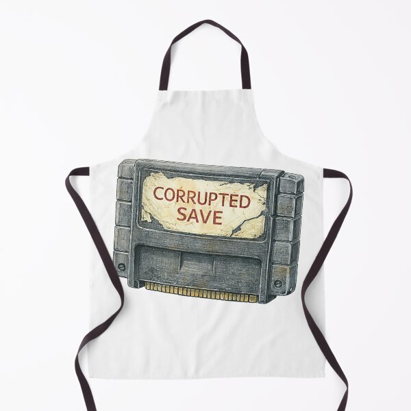 Item preview, Retro Game Cartridge – Corrupted Save Sticker Illustration designed and sold by Felixuss.