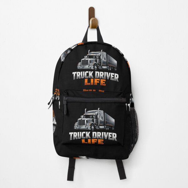 Item preview, Truck Driver Life – Semi Truck Illustration for Truckers – Heavy Truck Gift designed and sold by Creative Design Studio.