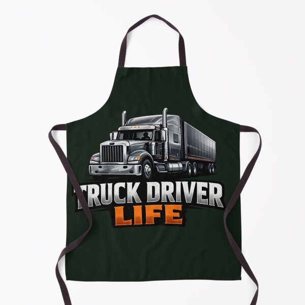 Item preview, Truck Driver Life – Semi Truck Illustration for Truckers – Heavy Truck Gift designed and sold by Creative Design Studio.