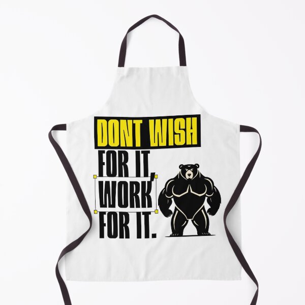 Item preview, Don’t Wish For It – Work For It Motivation designed and sold by ByZimbo.