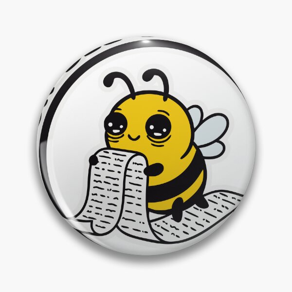 Item preview, Feeling Overloaded Small Bee with Too Much to Do Tee designed and sold by Crafft Nest.