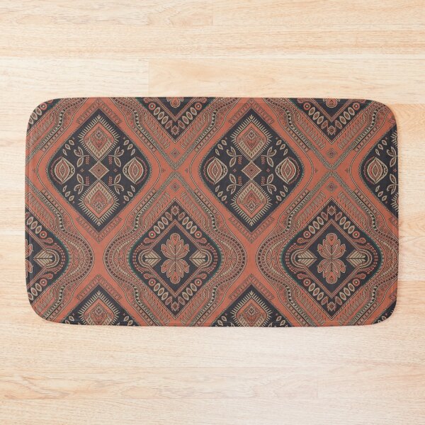 Item preview, Boho Tribal Ikat Seamless Pattern - Rustic Earthy Ethic Design designed and sold by MinervasCrafts.