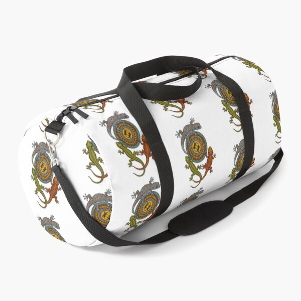 Item preview, Trio of Desert Lizards with Sunburst Pattern Art designed and sold by TeeARTHY.