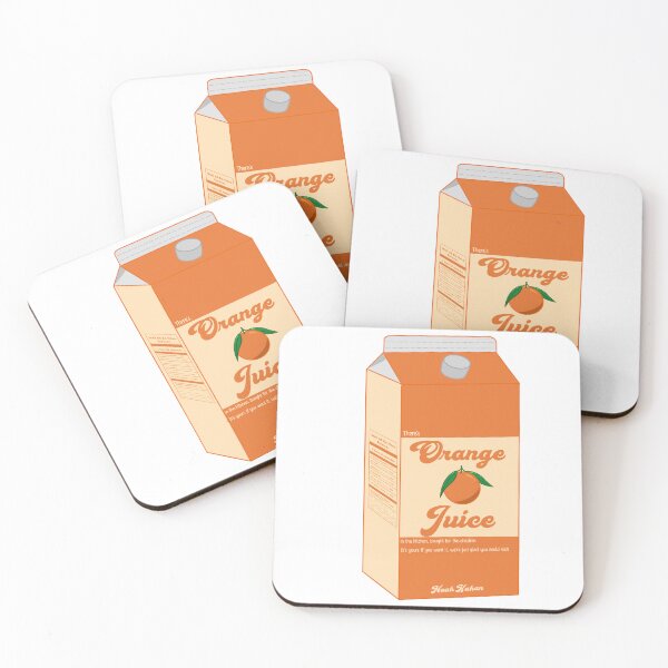 Item preview, Orange Juice designed and sold by folkystickerz.