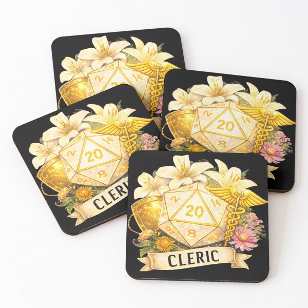 Item preview, DND CLASS: Cleric D20 Dice  designed and sold by ChaosCultCreations.co.