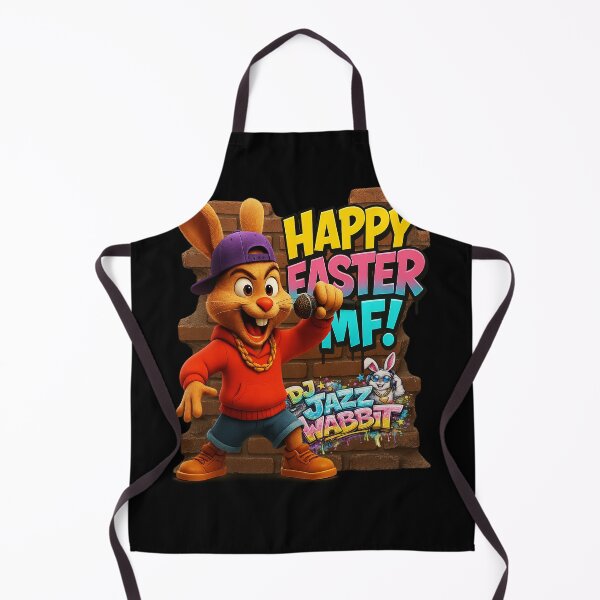 Item preview, Hip Hop Easter Bunny - DJ Jazz Wabbit Urban Streetwear Graphic designed and sold by lucidfrog.