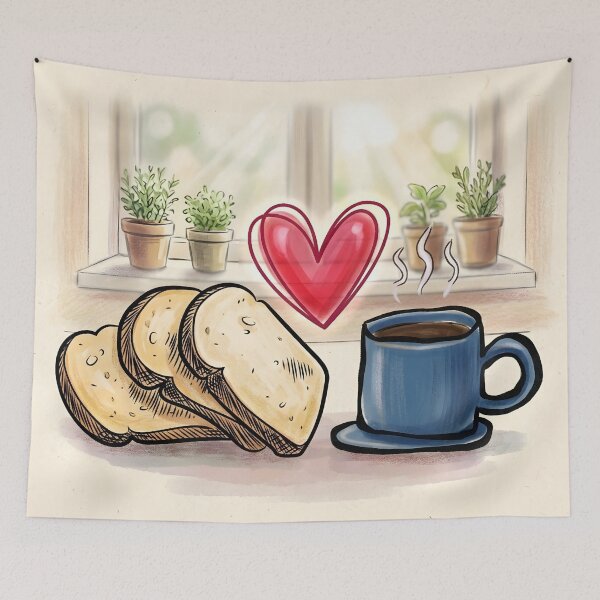 Item preview, Coffee and Baking designed and sold by GraphicsClub.