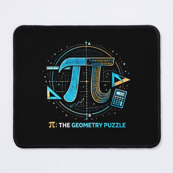 Item preview, "Pi Geometry Puzzle: Unlock the Secrets of Mathematics designed and sold by bilal sibgui.