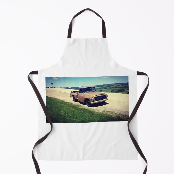 Item preview, Vintage International Harvester Truck and Roadside Scenery Vista designed and sold by Dragonmotor Media.