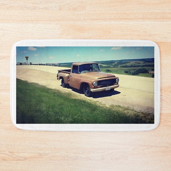 Item preview, Vintage International Harvester Truck and Roadside Scenery Vista designed and sold by dragonmotor7.