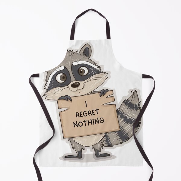 Item preview, Funny Raccoon Holding Sign – Trash Panda Meme Sticker designed and sold by RandomIntention.