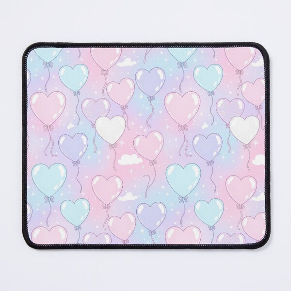 Item preview, Heart-Shaped Balloons Pattern designed and sold by StickVerse by Owais.