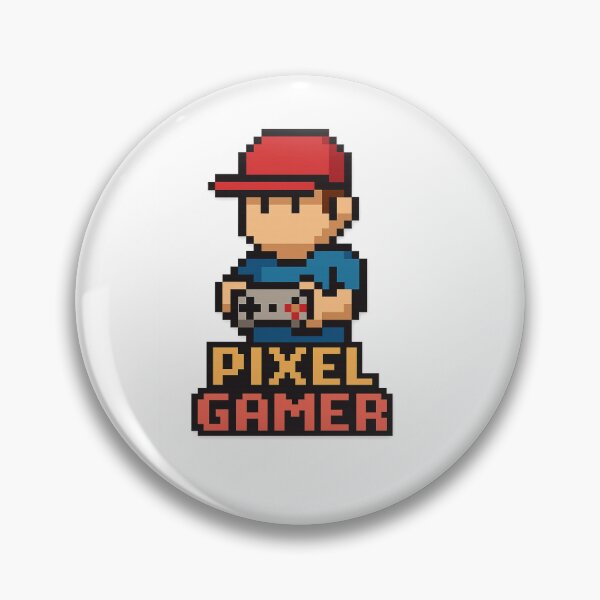 Item preview, Pixel Gamer – Retro 8‑Bit Controller Hero designed and sold by Mistikshop.