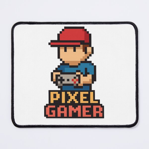 Item preview, Pixel Gamer – Retro 8‑Bit Controller Hero designed and sold by Mistikshop.