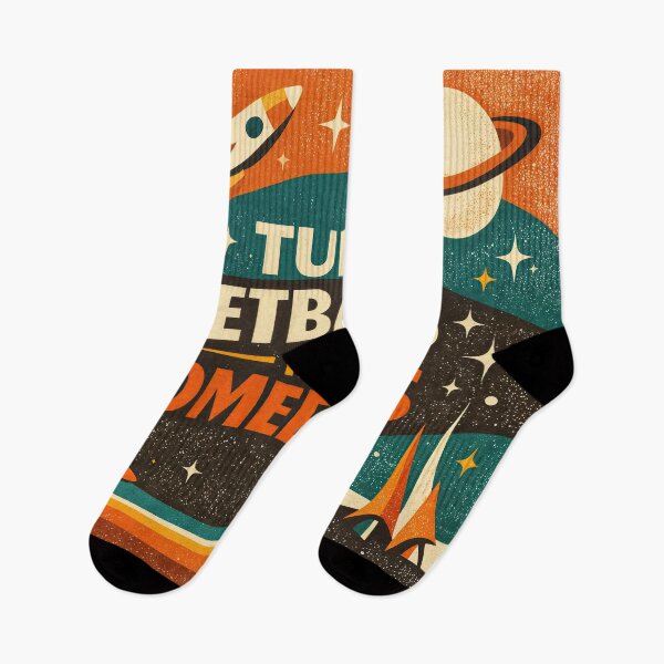 Item preview, Turn Setbacks Into Comebacks – Retro Space Motivation designed and sold by ForeverPrintsOK.