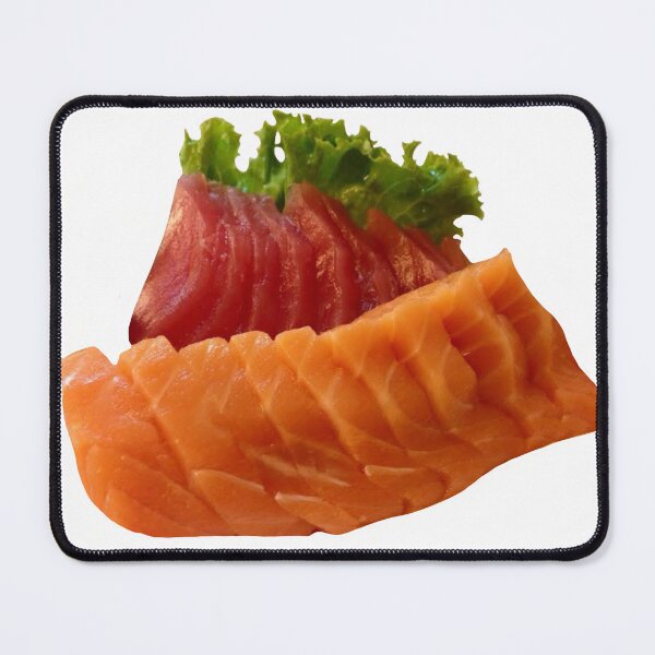 Item preview, Salmon and tuna sashimi isolated, omega3 fulled as healthy food, Japanese traditional dish designed and sold by pipikijung.