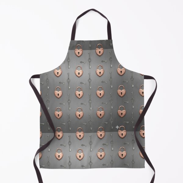 Item preview, Heart Locks and Keys Pattern designed and sold by StickVerse by Owais.