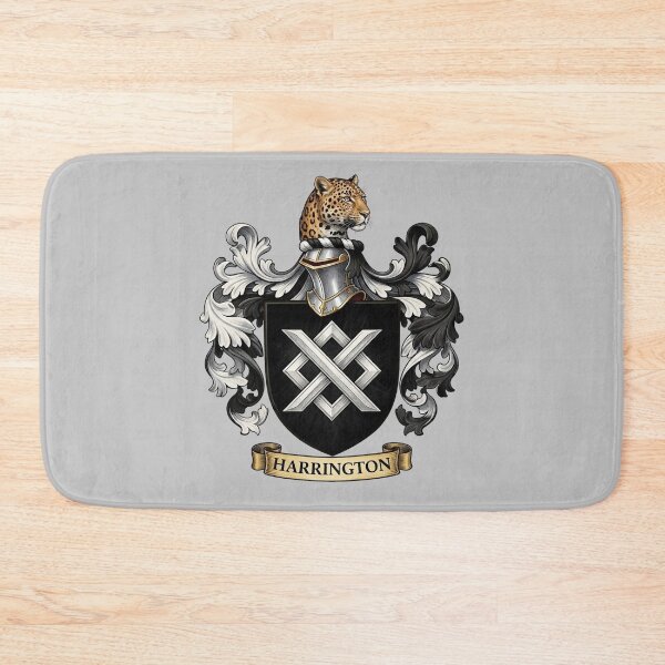 Item preview, The Harrington Family Coat of Arms designed and sold by BagTown Clans.