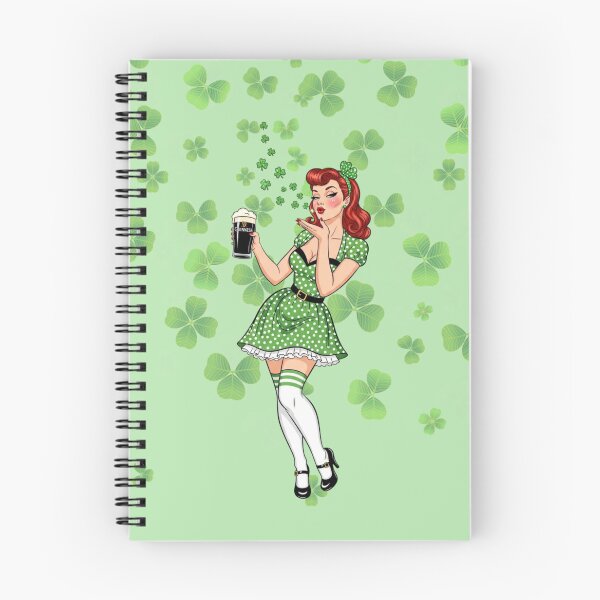 Item preview, Irish Stout Pin Up Beauty designed and sold by LyssasMindArt.