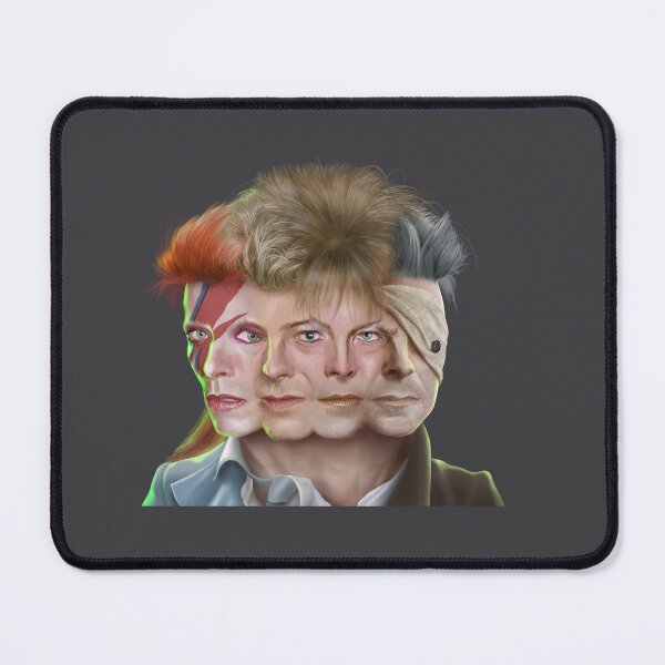 Item preview, Glam Rock Icon – Starman Inspired Portrait Illustration designed and sold by ruizma.