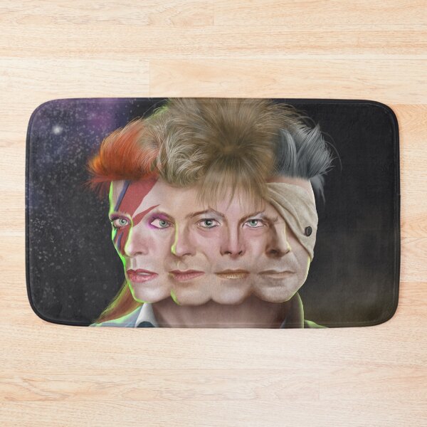 Item preview, Glam Rock Icon – Starman Inspired Portrait Illustration designed and sold by ruizma.