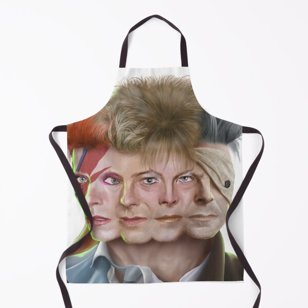 Item preview, Glam Rock Icon – Starman Inspired Portrait Illustration designed and sold by ruizma.