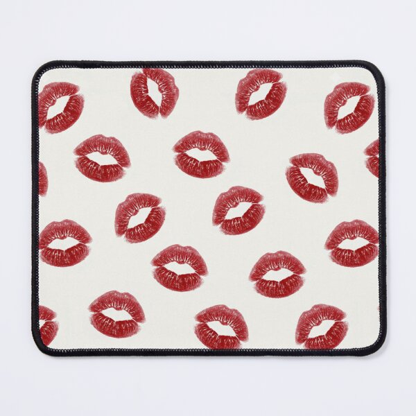Item preview, Kissable Lips Pattern designed and sold by StickVerse by Owais.