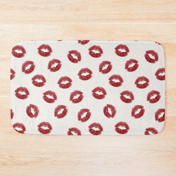 Item preview, Kissable Lips Pattern designed and sold by StickVerse by Owais.