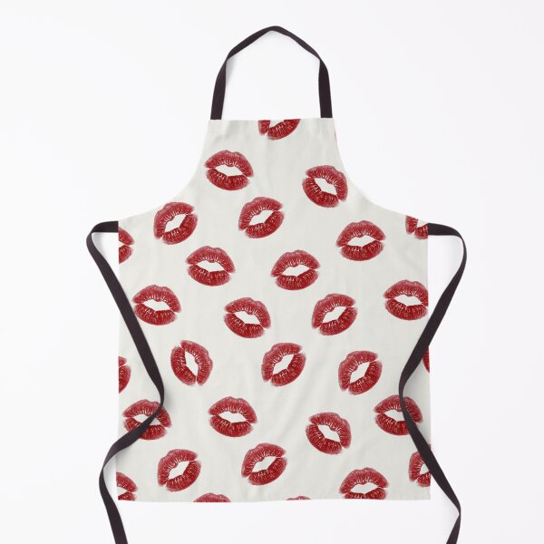 Item preview, Kissable Lips Pattern designed and sold by StickVerse by Owais.