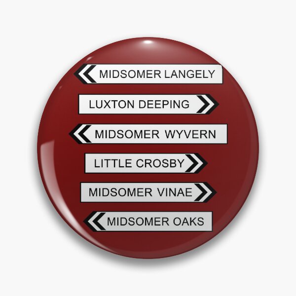 Item preview, MIdsomer Signs designed and sold by Normbot2000.