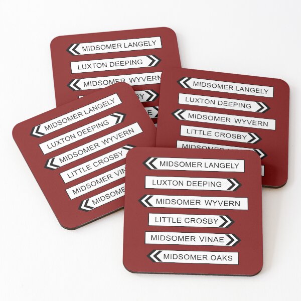 Item preview, MIdsomer Signs designed and sold by Normbot2000.