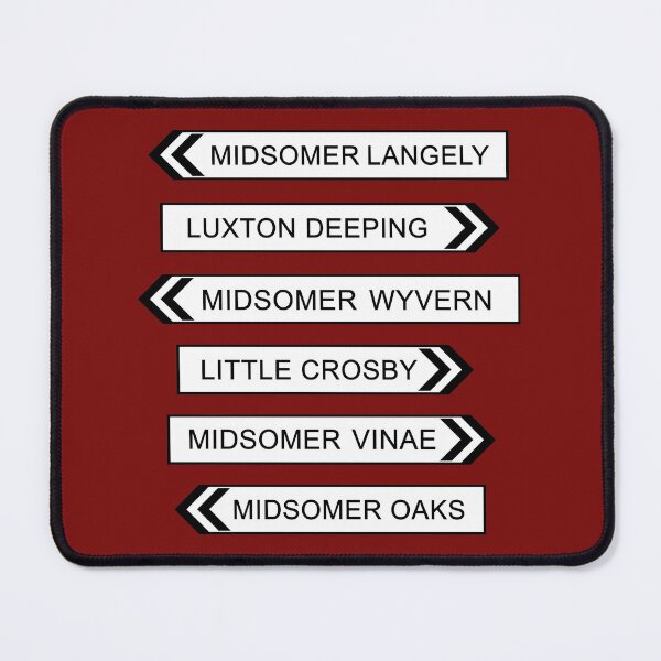 Item preview, MIdsomer Signs designed and sold by Normbot2000.
