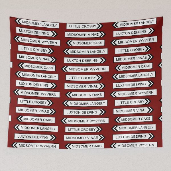 Item preview, MIdsomer Signs designed and sold by Normbot2000.