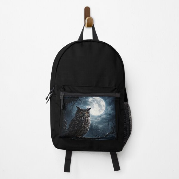 Item preview, Mystical Owl – Moonlit Forest Night Design designed and sold by Dogandesighn.