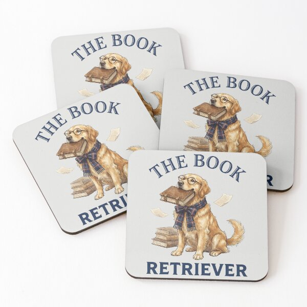 Item preview, The Book Retriever - Smart Dog Art designed and sold by DigitalGlade.