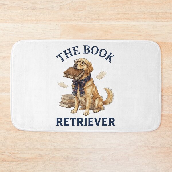 Item preview, The Book Retriever - Smart Dog Art designed and sold by DigitalGlade.
